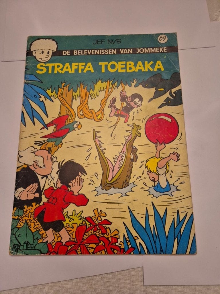 Jommeke nr. 69 – Straffa Toebaka., Une BD, Envoi, Utilisé