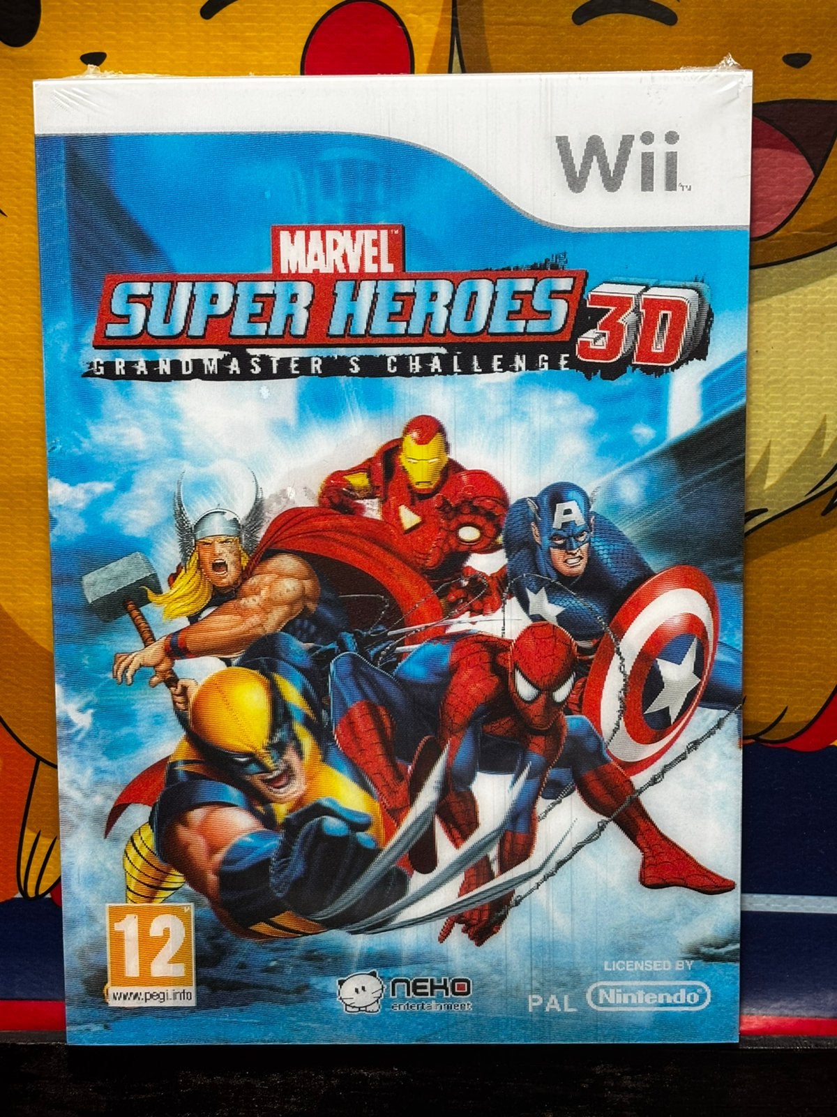 Jeu Nintendo Wii Marvel Super Heroes 3D, Consoles de jeu & Jeux vidéo, Enlèvement ou Envoi, Neuf