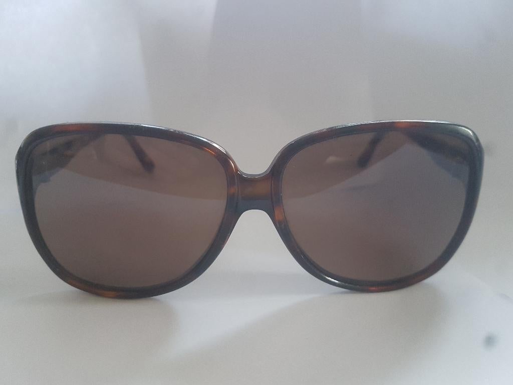 Vintage glazen Italië Nilsol Italy Vintage, Overige merken, Gebruikt, Bruin, Ophalen of Verzenden