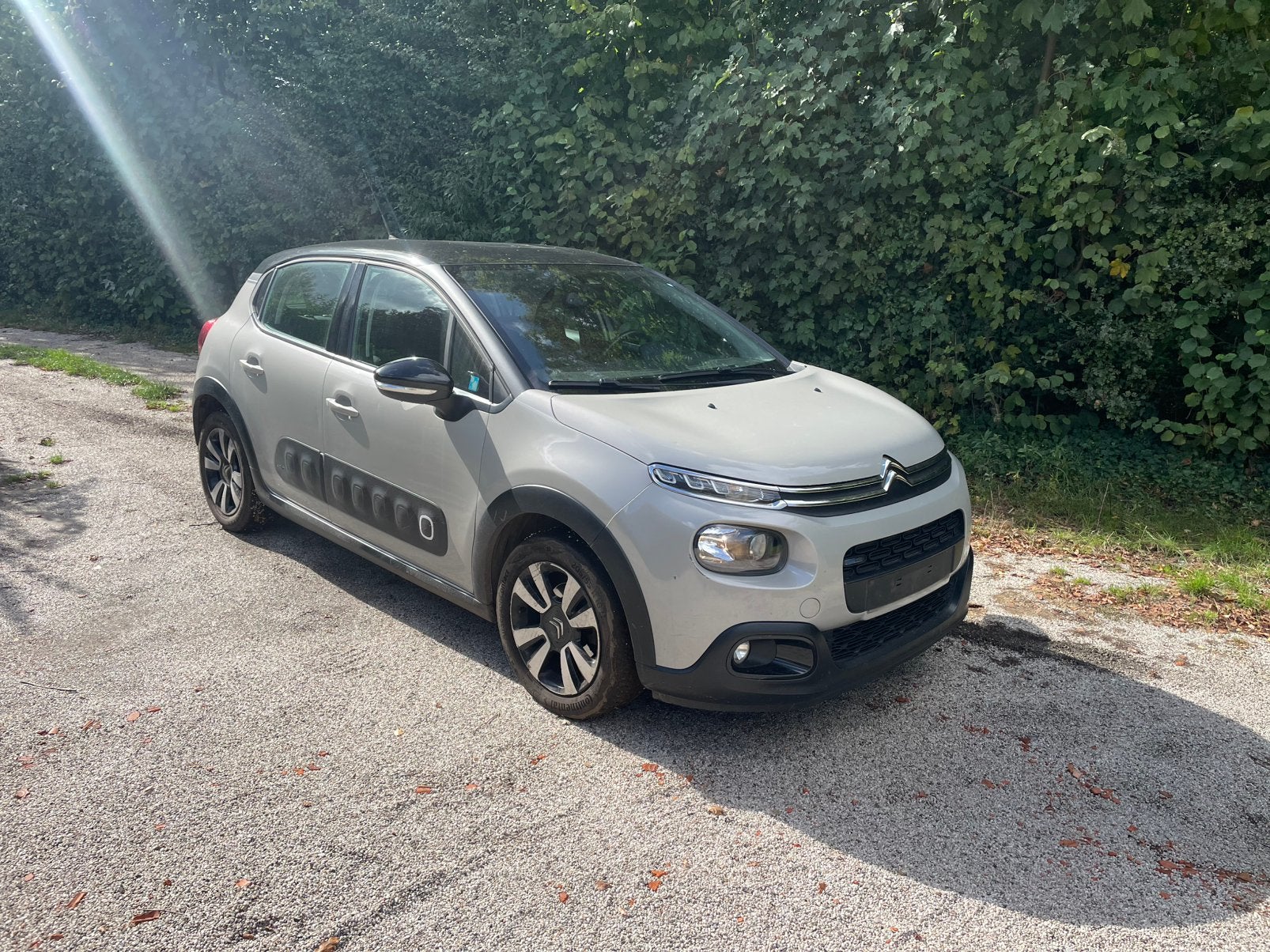 Citroën c3 automaat, Stof, Beige, Bedrijf, 5 deurs