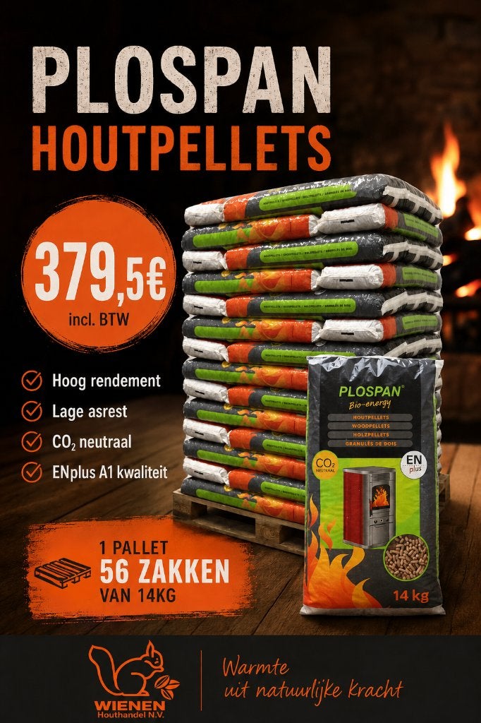 Ovengedroogd brandhout & PLOSPAN pellets, Jardin & Terrasse, Bois de chauffage, Enlèvement, Autres essences de bois