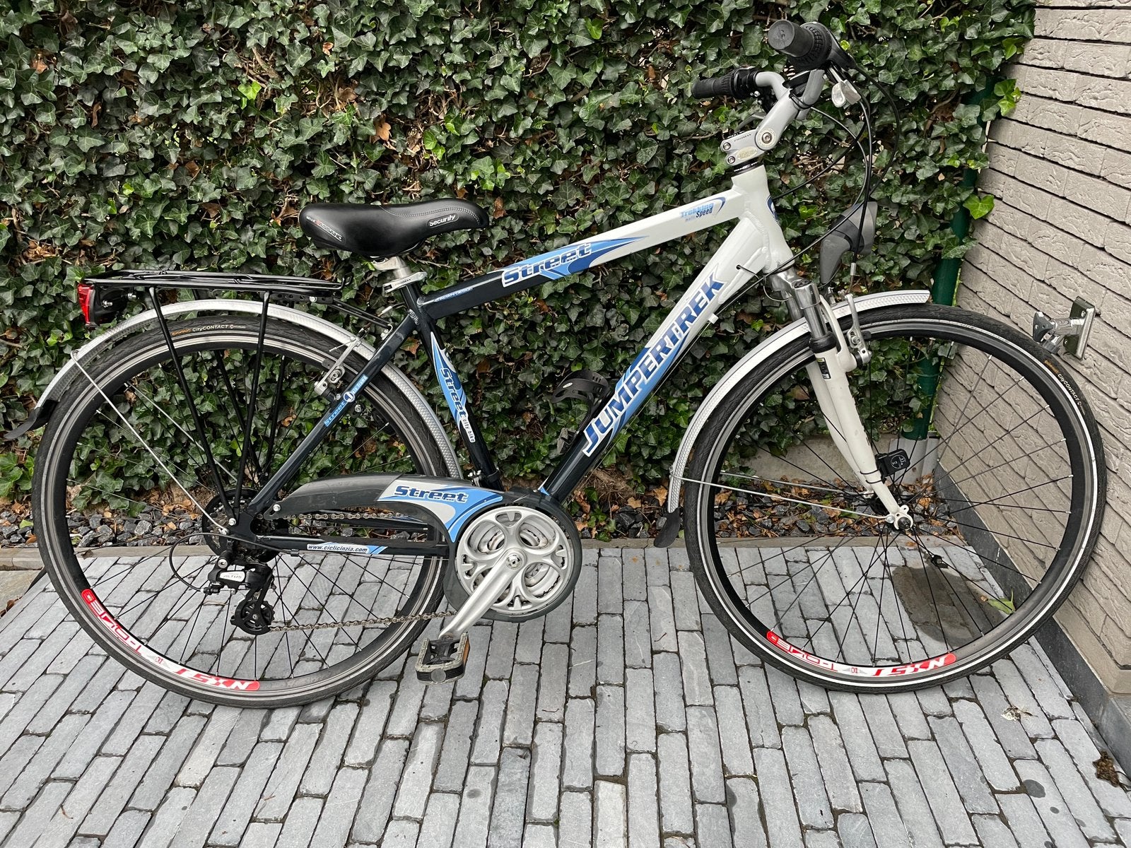 Sportieve heren / jongeren fiets, 28 inch, Gebruikt, Vering, Velgrem