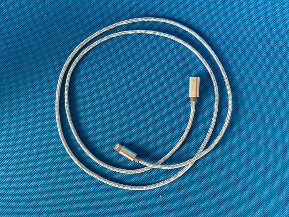 Cable Lightning male-femelle 1M, Computers en Software, Ophalen of Verzenden, Zo goed als nieuw