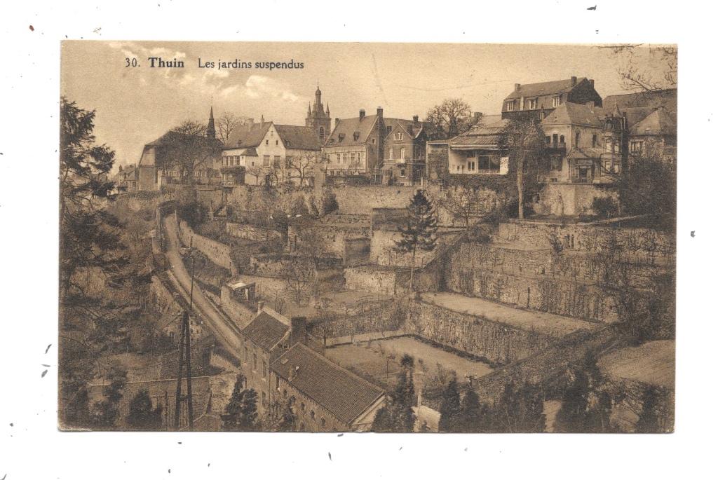 Thuin NA179: Les jardins suspendus 1930, Envoi, 1920 à 1940, Affranchie, Hainaut