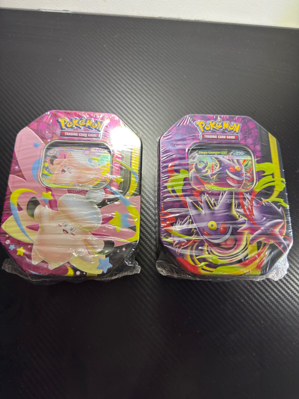 Pokemon Tin Mega Clefable & Gengar (also sold seperate), Verzenden, Nieuw, Meerdere kaarten, Foil