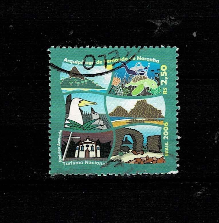 AMERIKA FERNANDO DE NORONHA (BRAZILIË) EILANDARCHIPEL 1 PSTZ, Postzegels en Munten, Postzegels | Amerika, Ophalen, Gestempeld