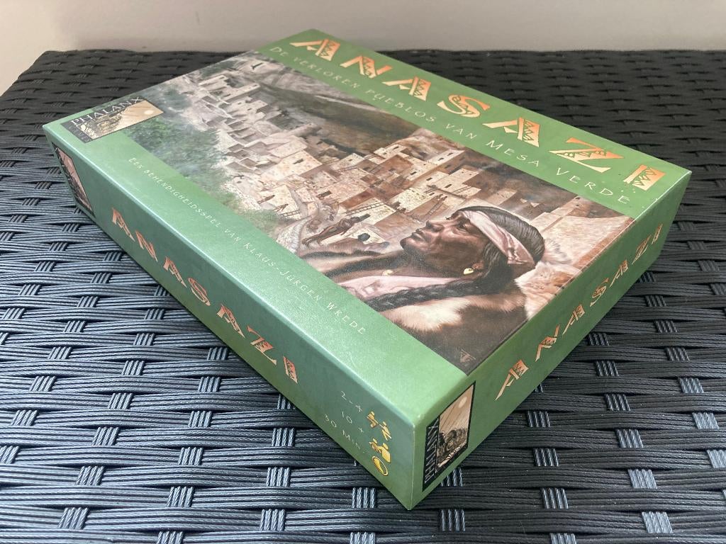 Anasazi - Gezelschapsspel, Hobby en Vrije tijd, Een of twee spelers, Ophalen of Verzenden, Zo goed als nieuw, Phalanx Games