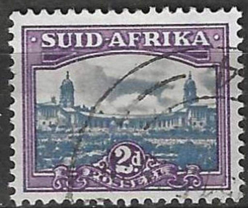 Afrique du Sud 1950 - Yvert 183 - Union Building (ST), Timbres & Monnaies, Timbres | Afrique, Envoi, Afrique du Sud, Affranchi