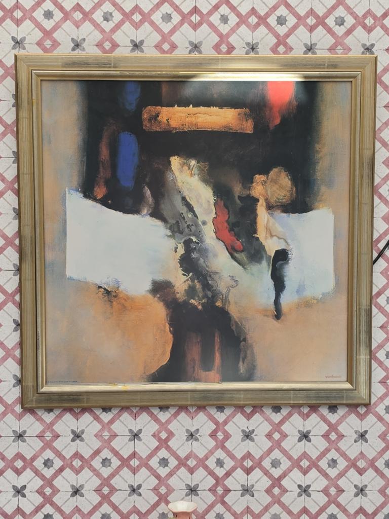 Prachtige lijst met plaat van Hans van Horck, Antiquités & Art, Enlèvement