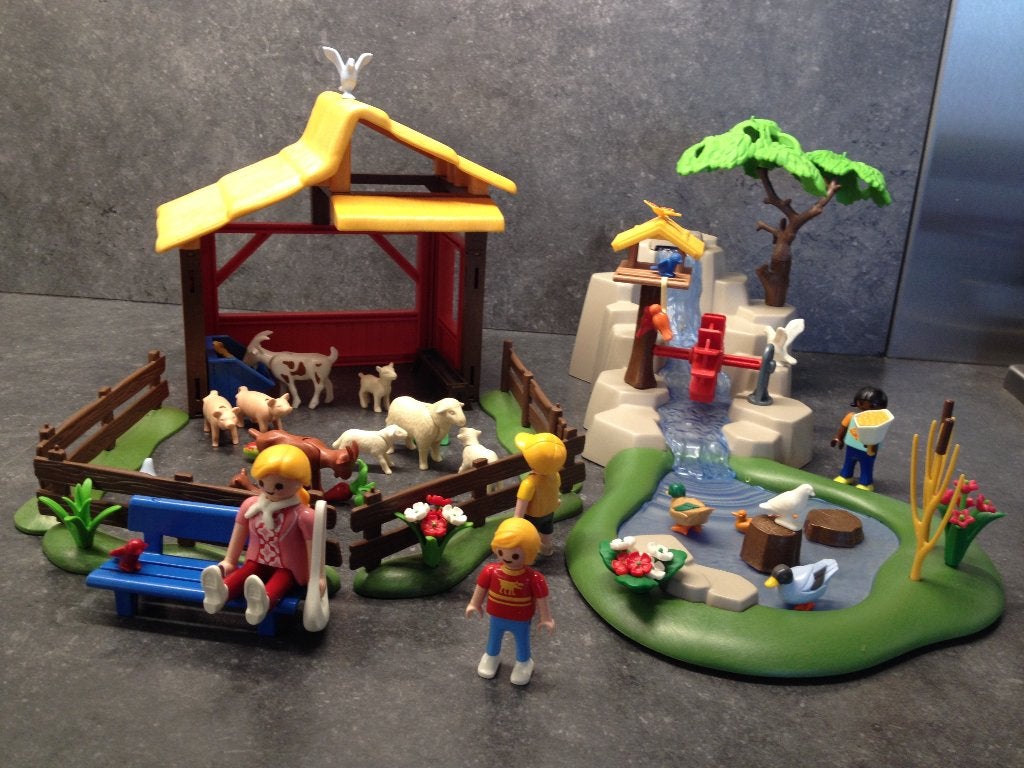 Playmobil kinderboerderij 4851, Ophalen of Verzenden, Zo goed als nieuw, Complete set