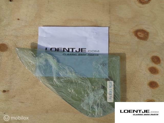 Zijruit linksachter nieuw nos BMW e30 4 deurs 325i 320i etc, Neuf, Enlèvement ou Envoi, BMW, BMW