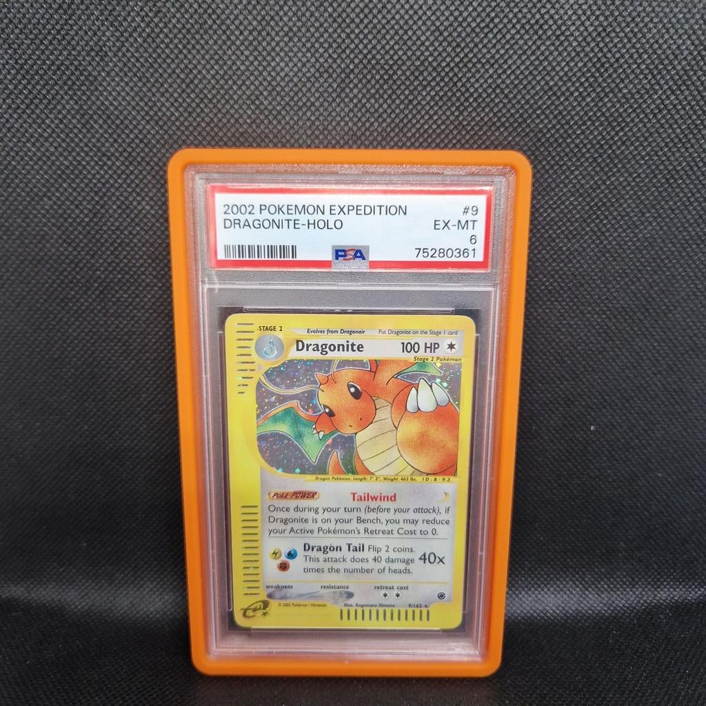 Dragonite Holo Expedition PSA 6, Ophalen of Verzenden
