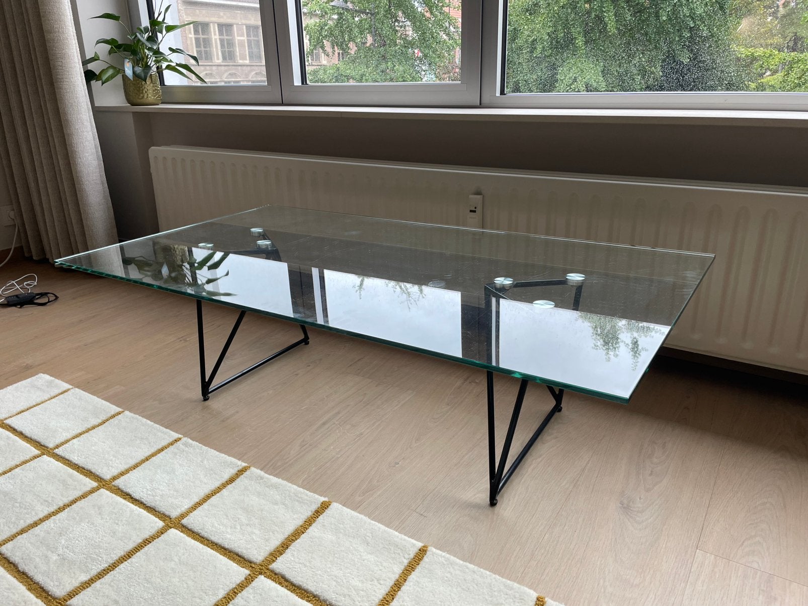 Sontafel glas, Ophalen, Zo goed als nieuw, Glas