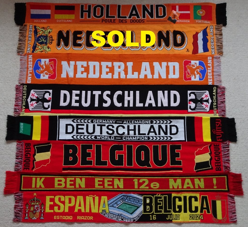 sjaals Nationale Elftallen / Landen, Verzamelen, Ophalen of Verzenden, Nieuw, Vaantje of Sjaal