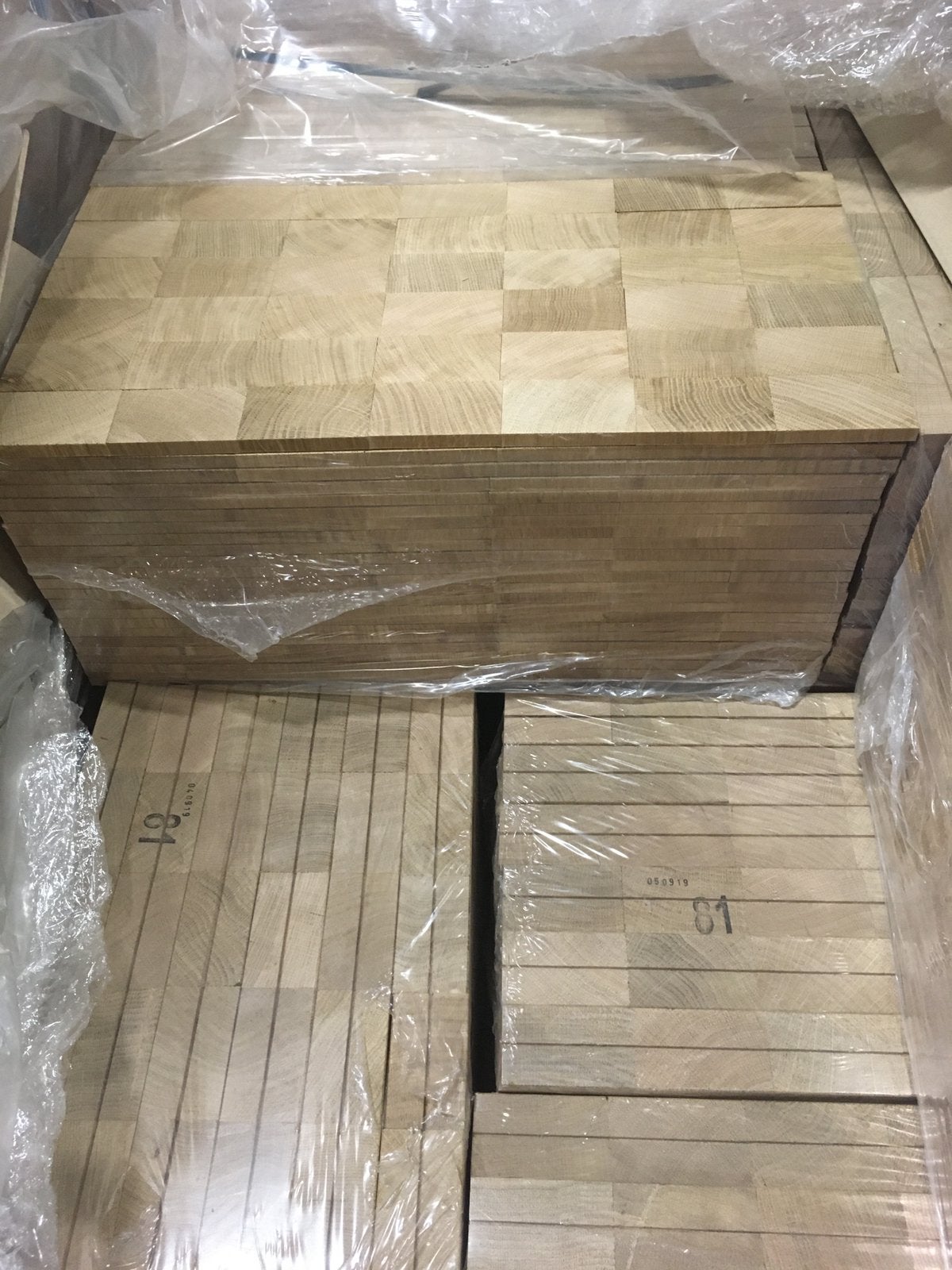 Parquet en chêne : bois de bout, Bricolage & Construction, Enlèvement, Neuf, Chêne