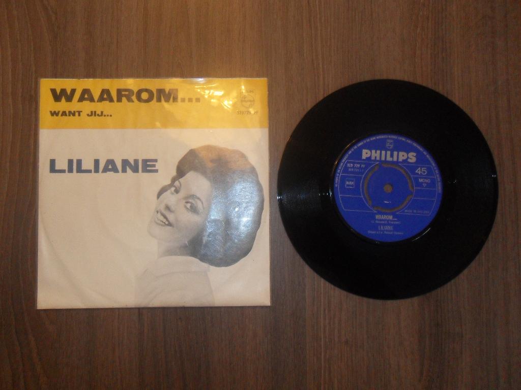 Liliane - Waarom, Cd's en Dvd's, Vinyl | Nederlandstalig, Ophalen of Verzenden, Gebruikt, 7 inch, Levenslied of Smartlap