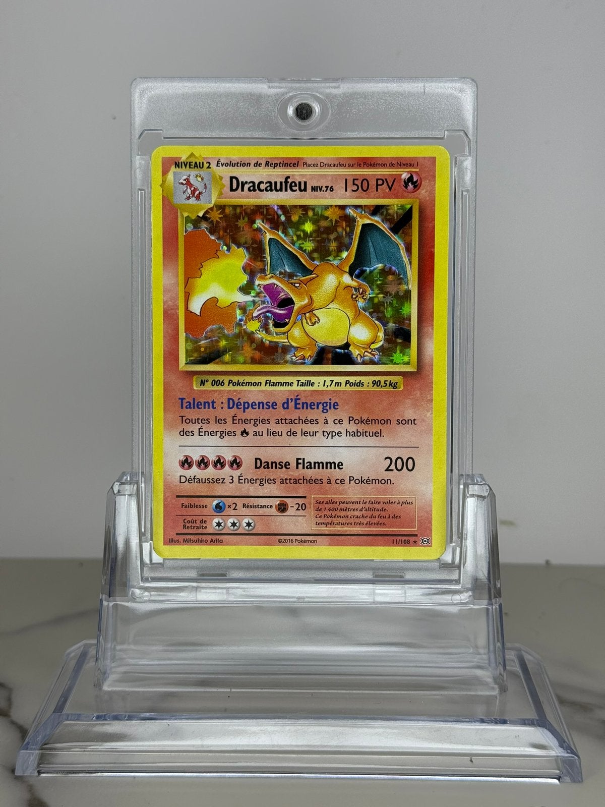 Dracaufeu Holo 11/108 XY Évolutions  – Pokémon – EX+, Enlèvement ou Envoi, Neuf