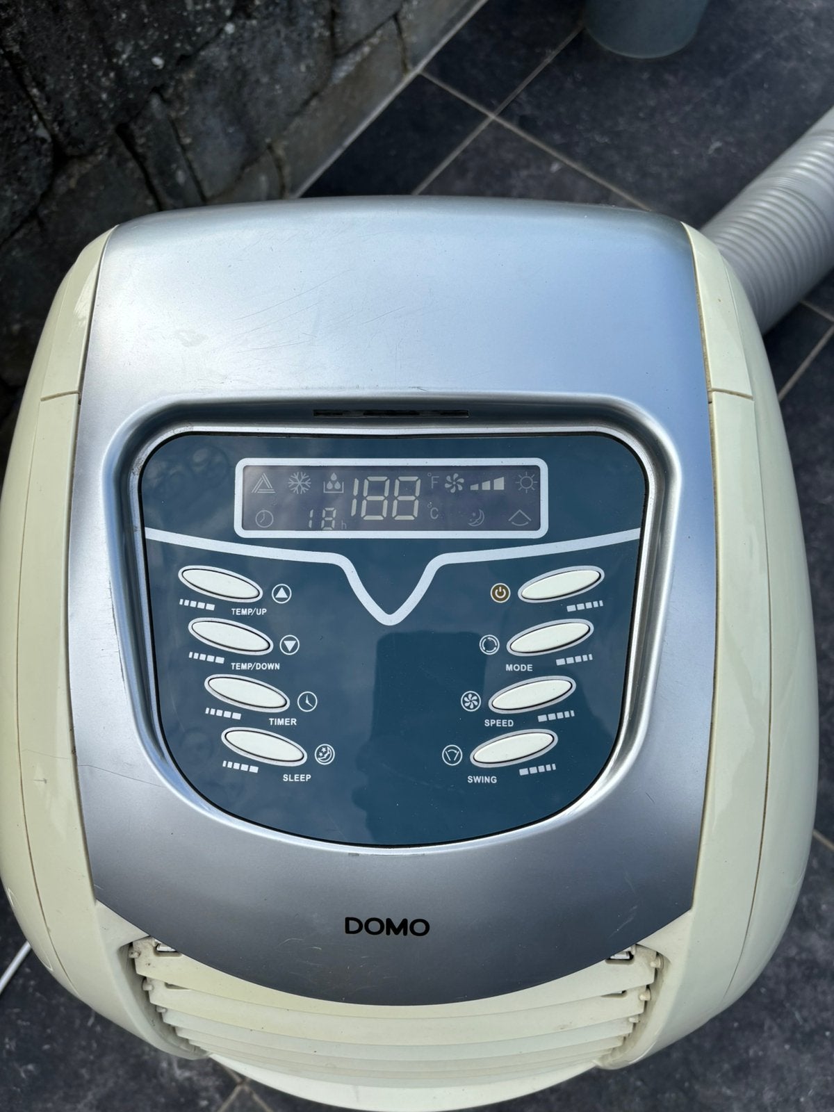 Domo mobiele airco, Refroidissement et Déshumidification, Moins de 60 m³, Classe énergétique A ou plus économe, Comme neuf