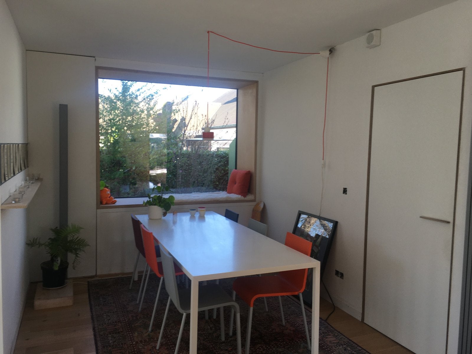 Mdf Italia , wit , 220 op 90 cm , vraagprijs 1400,00 euro, Ophalen, Overige materialen, Design, 200 cm of meer