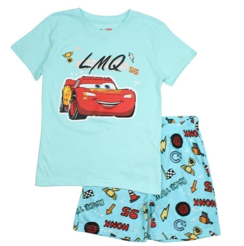 Disney Cars Shortama McQueen - Maat 116 - 128 - Katoen, Kinderen en Baby's, Nacht- of Onderkleding, Disney Cars, Nieuw, Ophalen of Verzenden