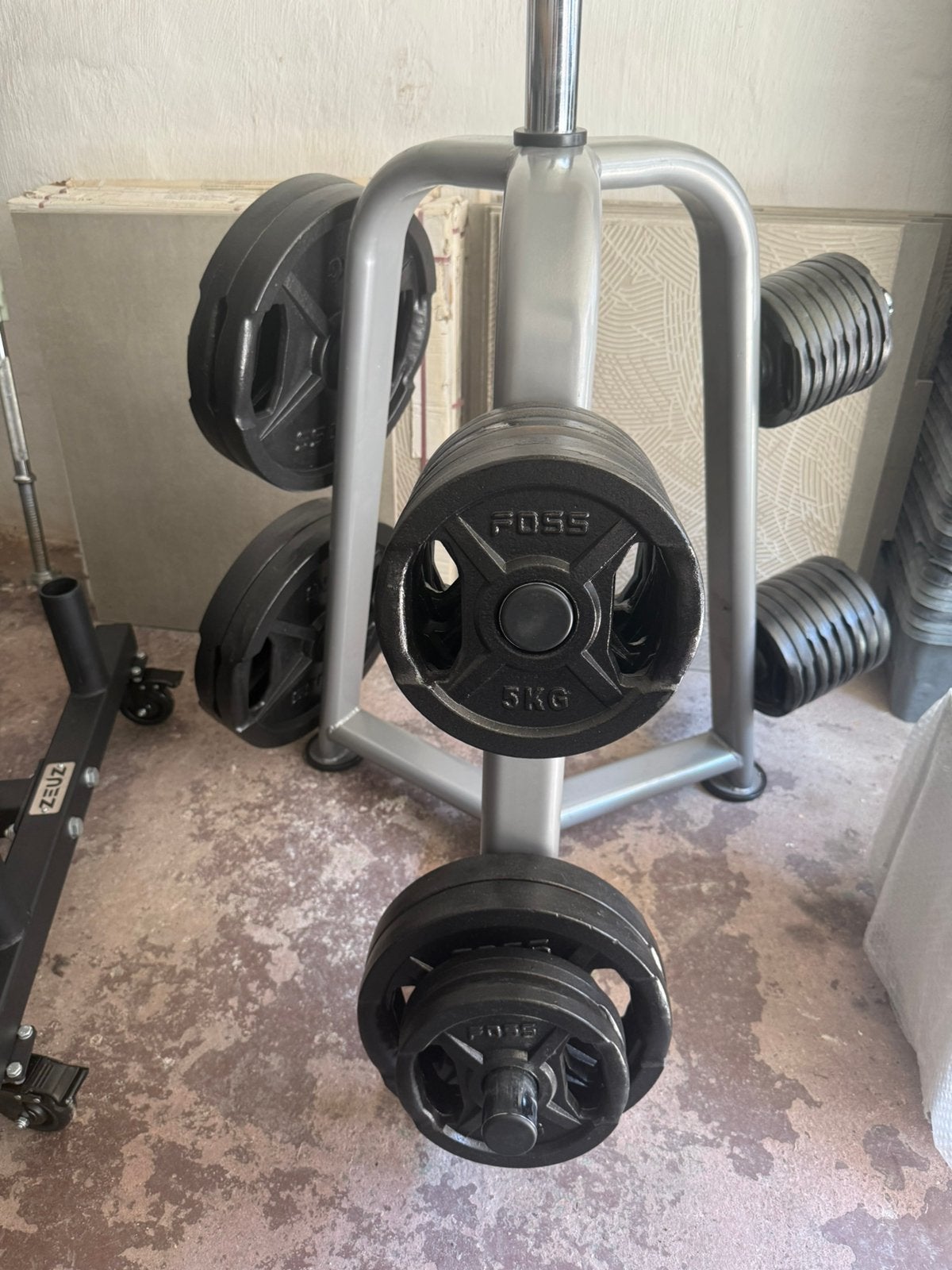 Professionele Weight tree / plate tree 50mm, Sport en Fitness, Ophalen