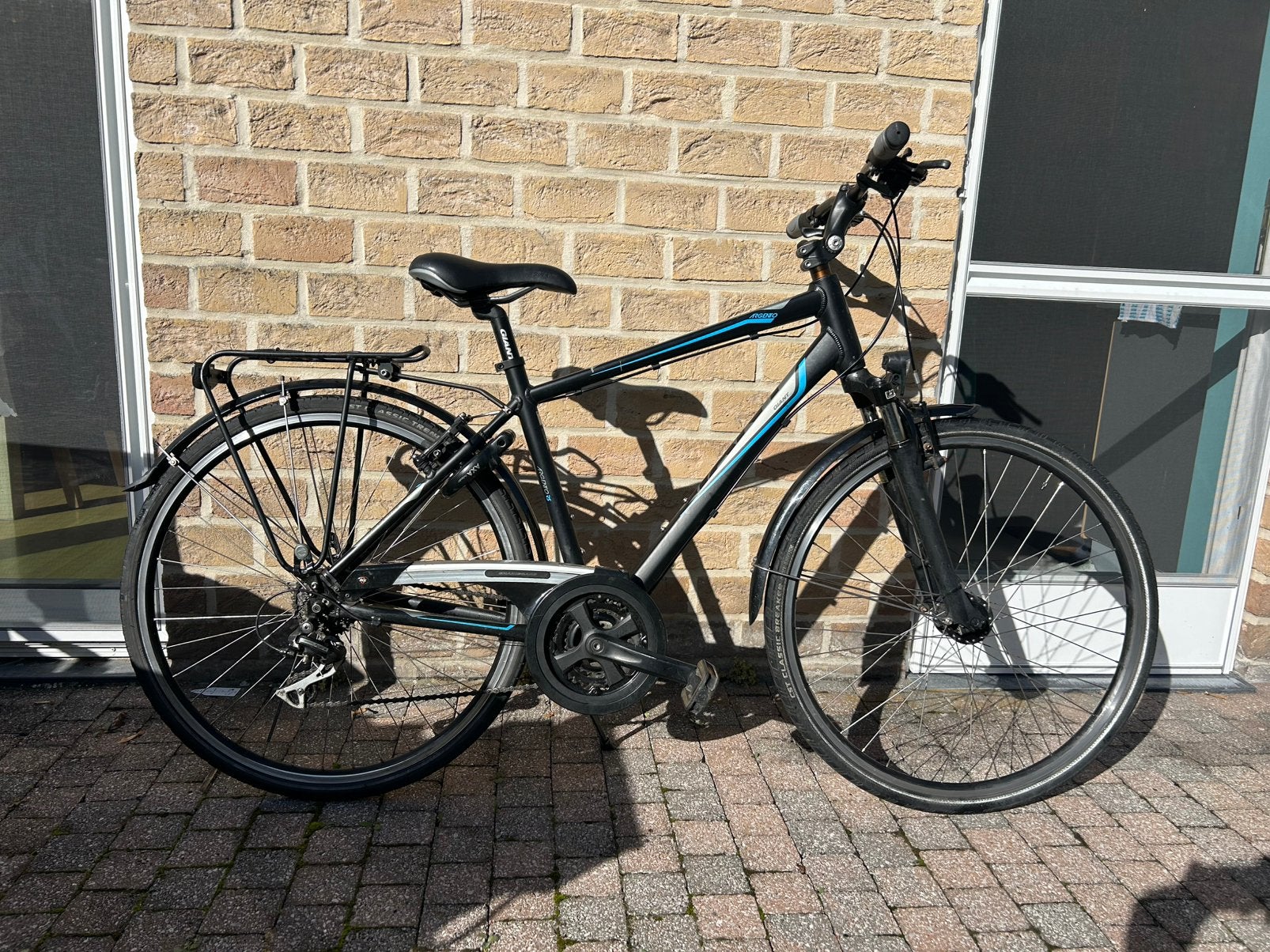 Giant Argento 3 herenfiets – M, Ophalen, Gebruikt, Velgrem, Versnellingen
