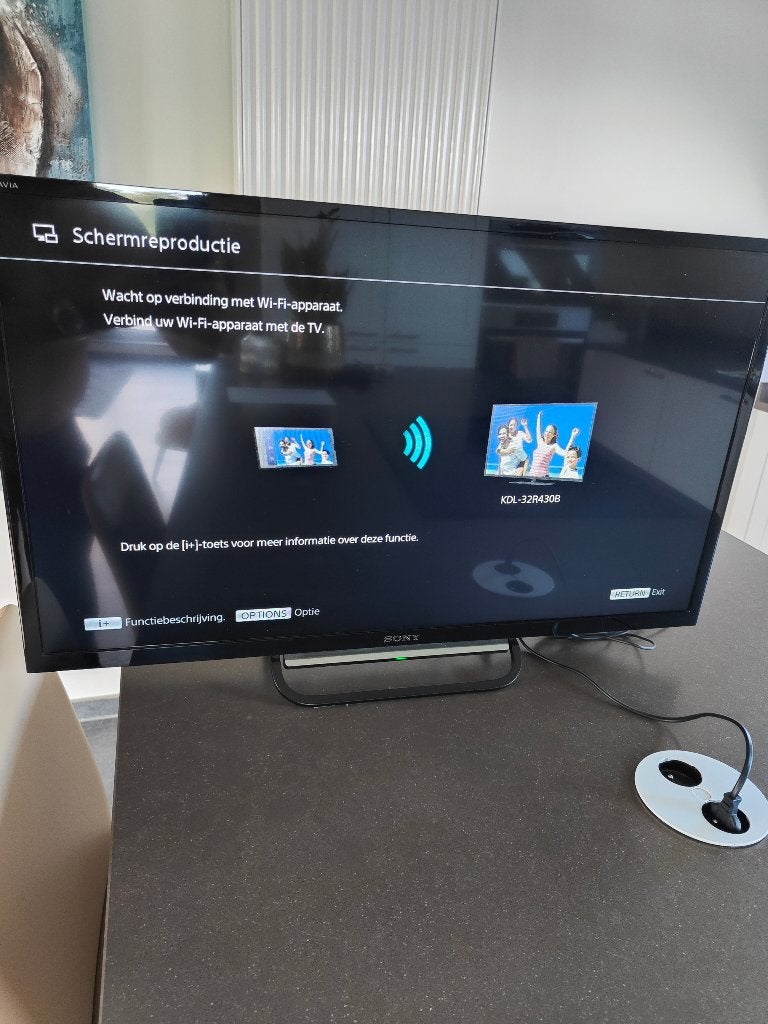 tv Sony 32 inch, Ophalen, Gebruikt, Sony