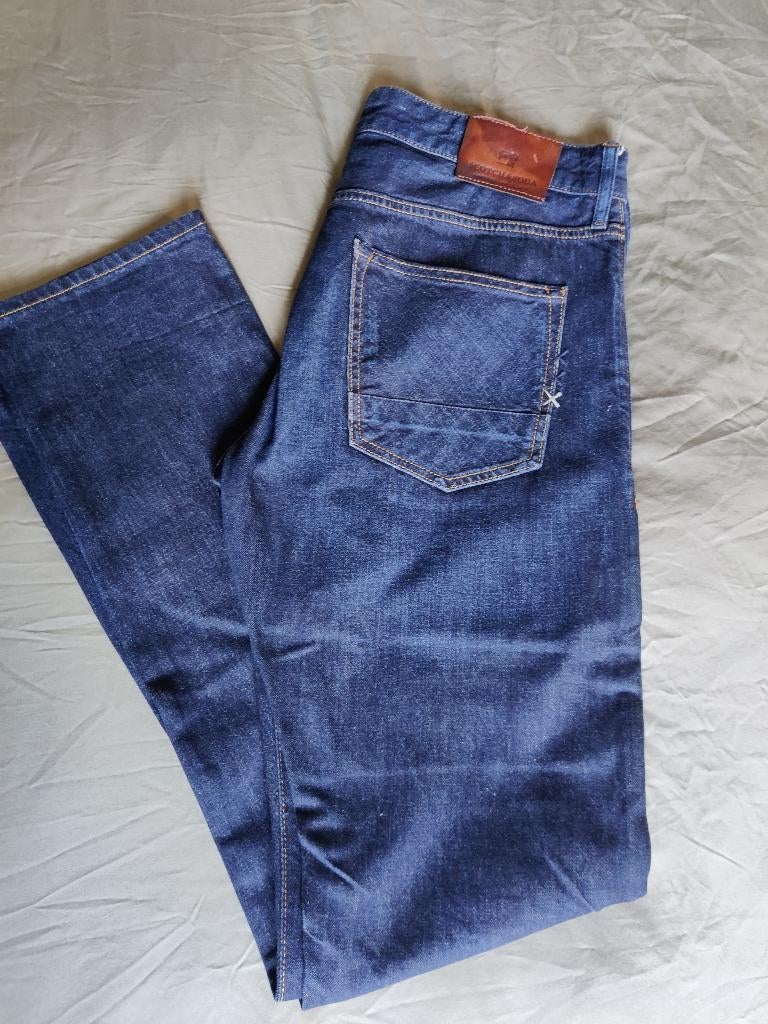 Herenjeans Scotch & Soda - maat w33/ l34, Blauw, Nieuw, Ophalen of Verzenden, W33 - W34 (confectie 48/50)