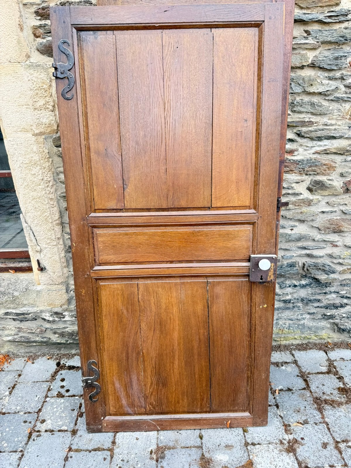 Porte en chêne massif d’interieur, Enlèvement
