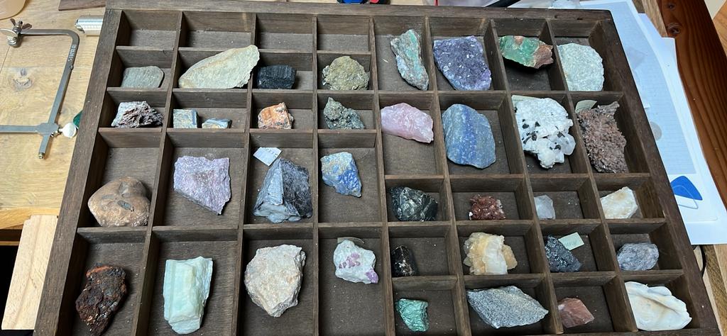 Verzameling edelstenen en mineralen, Verzamelen, Ophalen, Mineraal