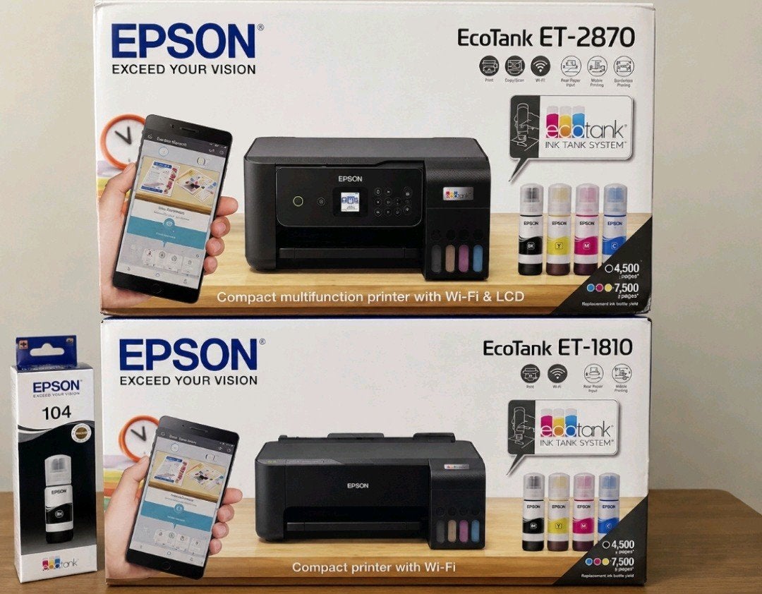 Epson EcoTank Set wegens verhuis., Informatique & Logiciels, Imprimantes, Enlèvement