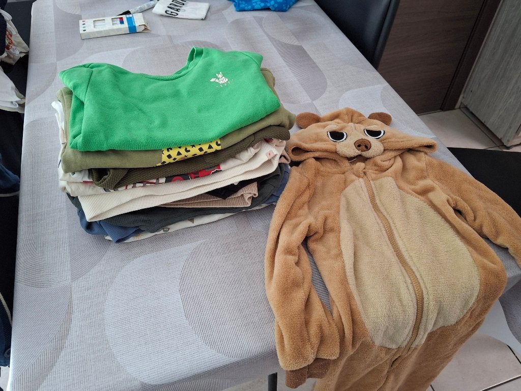 Ensemble de vêtements taille 110/116, Enlèvement, Utilisé, Garçon