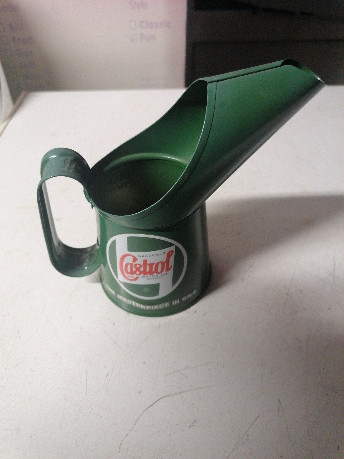 Carafe à huile Castrol, Collections, Marques & Objets publicitaires, Enlèvement ou Envoi