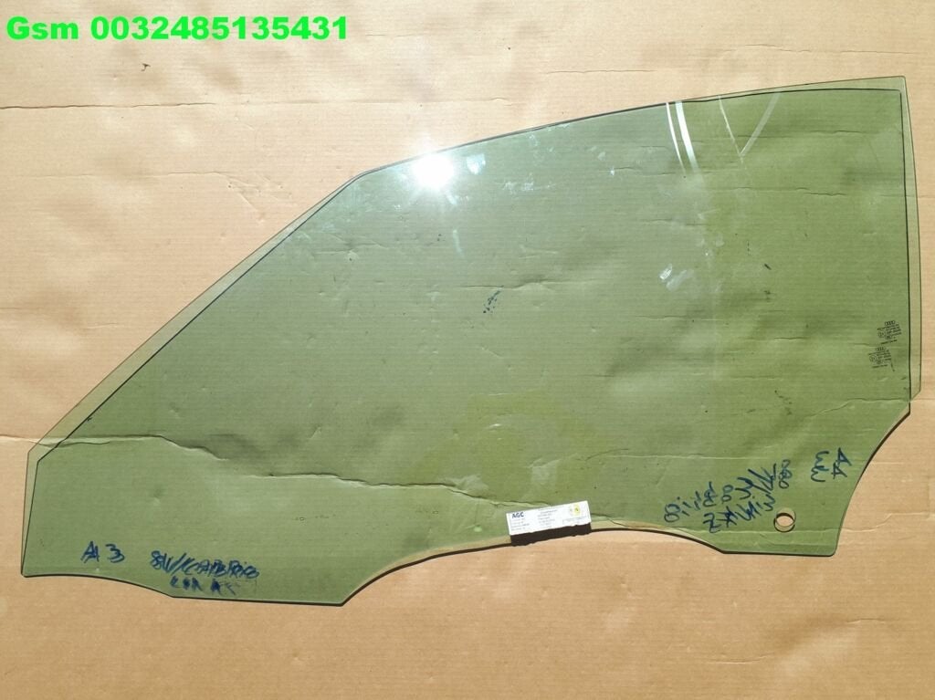 a3 8v cabriolet raam a3 ruit a3 cabrio portierruit 2014-2019, Gebruikt, AUDI AG, Auto-Union-Strasse 1
85045  Ingolstadt, DE, Audi