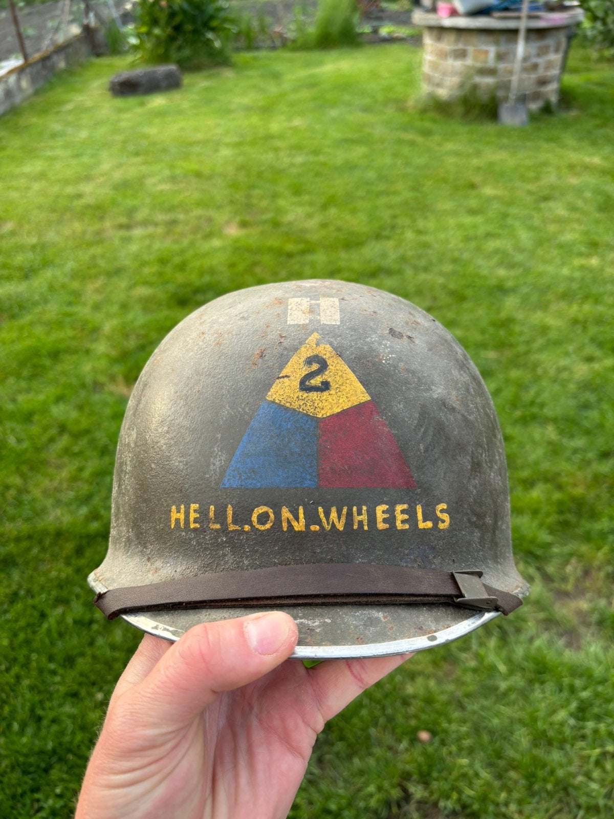 Casque abl type us ww2, Collections, Enlèvement ou Envoi