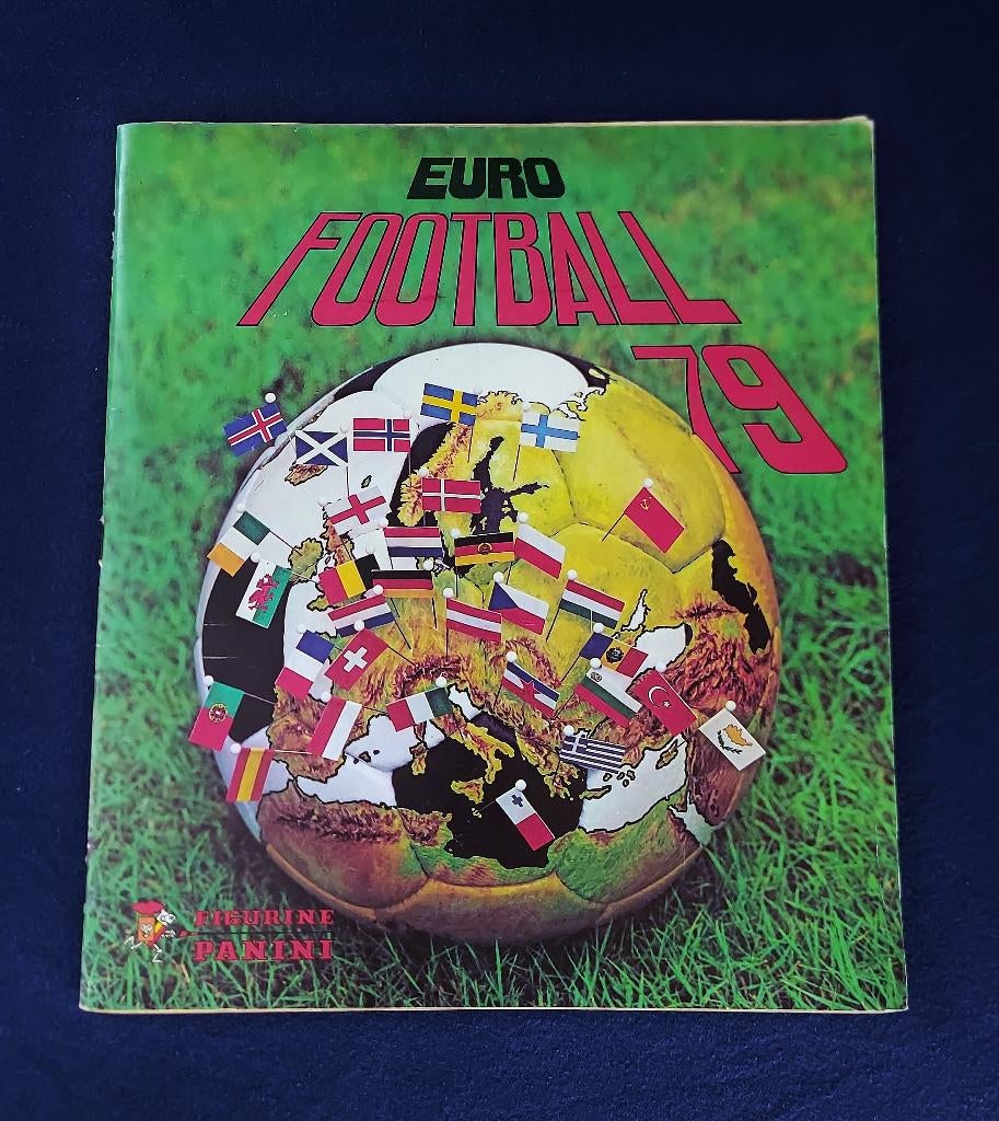 Panini sticker album voetbal 'EK Euro 1979 ' -volledig-, Ophalen of Verzenden, Gebruikt, Meerdere stickers