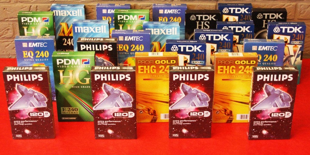 Ongebruikte Nieuwe VHS Videobanden, Ophalen of Verzenden, Nieuw, Videoband