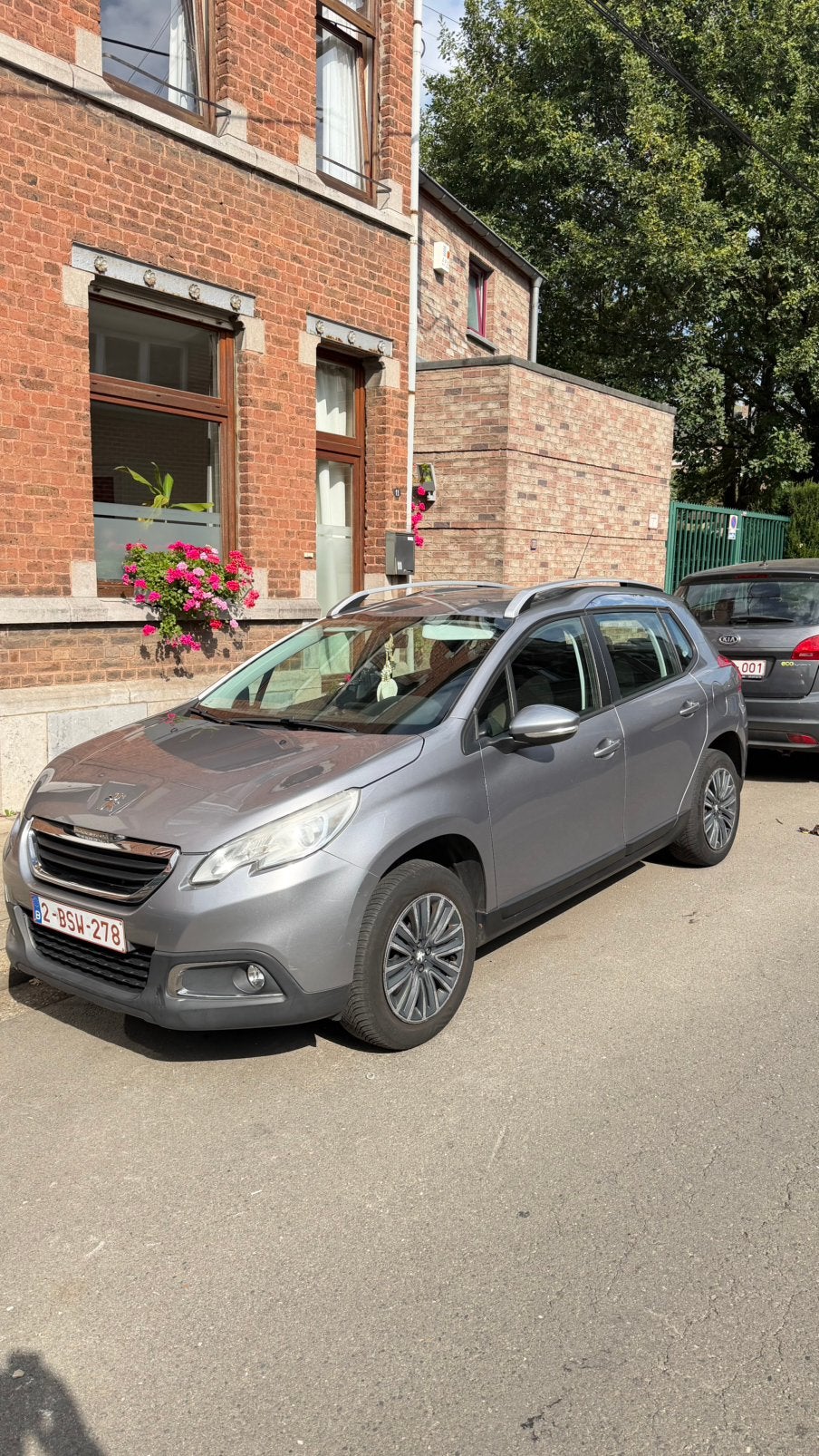 Peugeot 2008, Auto's, Voorwielaandrijving, Stof, Zwart, 1199 cc