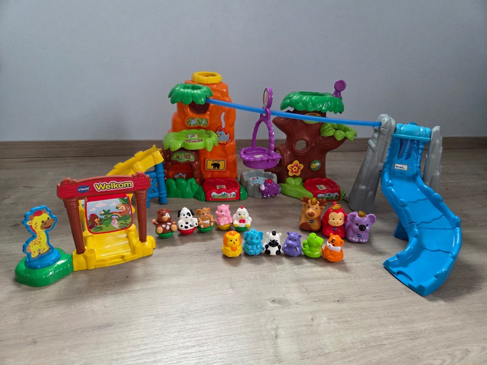 Vtech zoef zoef dieren avonturenjungle, Kinderen en Baby's, Ophalen, Zo goed als nieuw