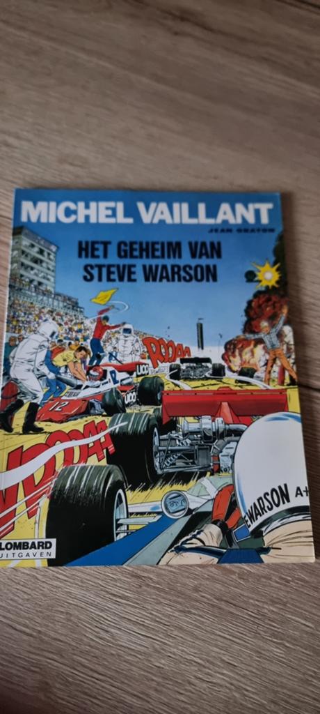 Stripboek "Michel Vaillant - 28: Het geheim van Steve Warson, Boeken, Eén stripboek, Ophalen of Verzenden, Gelezen, Jean Graton