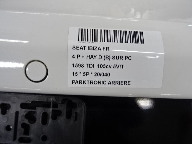 CAPTEUR AIDE AU STATIONNEMENT Seat Ibiza IV (6J5), Utilisé, Seat