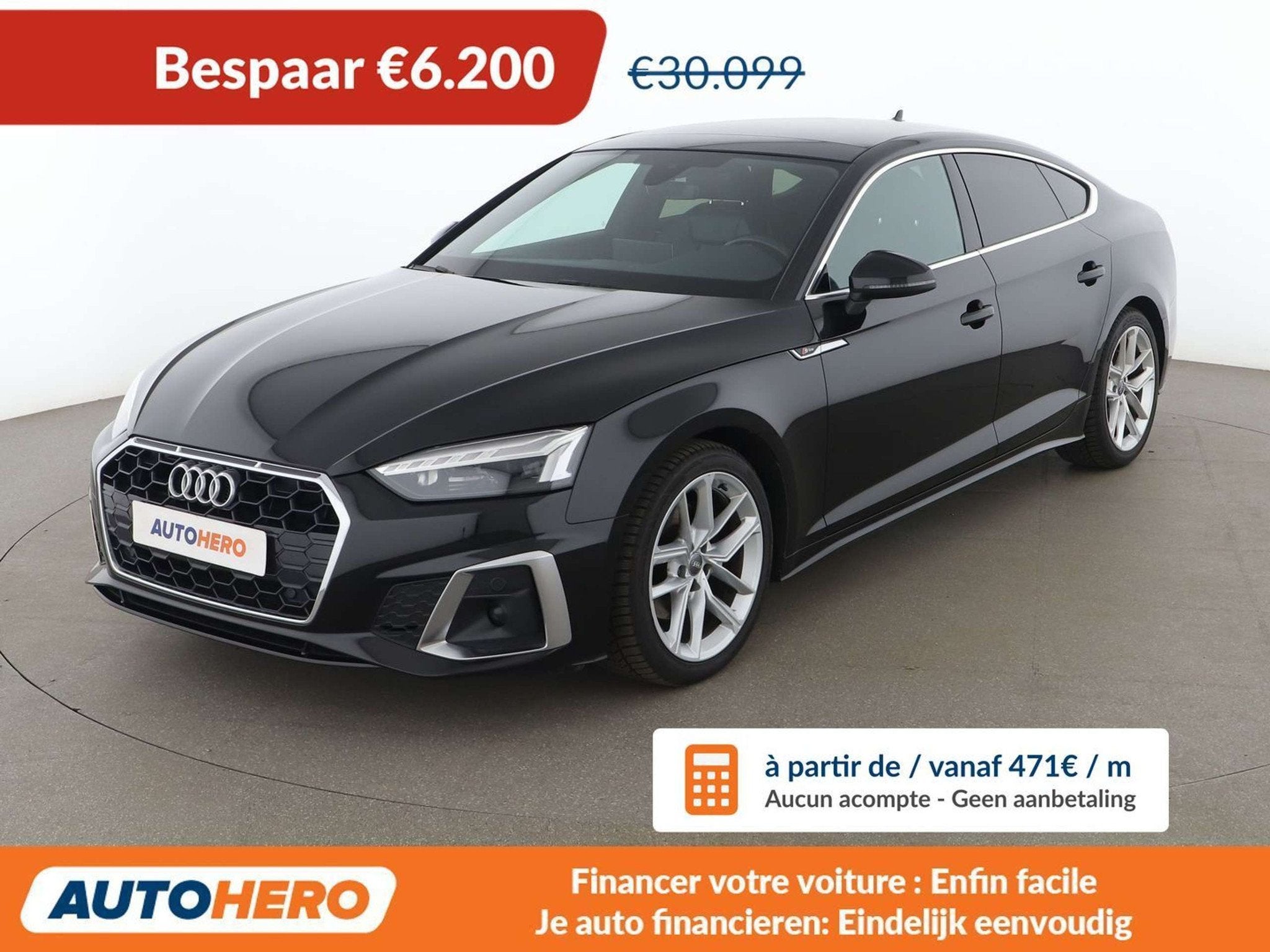 Audi A5 35 TDI Mild-Hybrid S line (automatique), Cuir, Achat, Euro 6, 1968 cm³