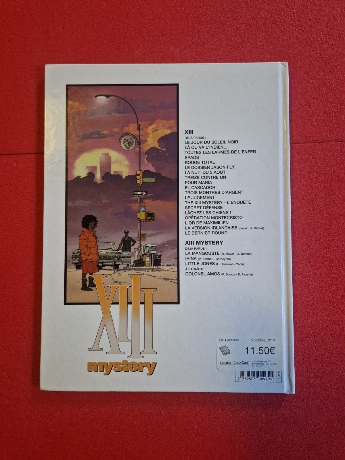 Bd xiii mystery 3,EO, Livres, Enlèvement ou Envoi