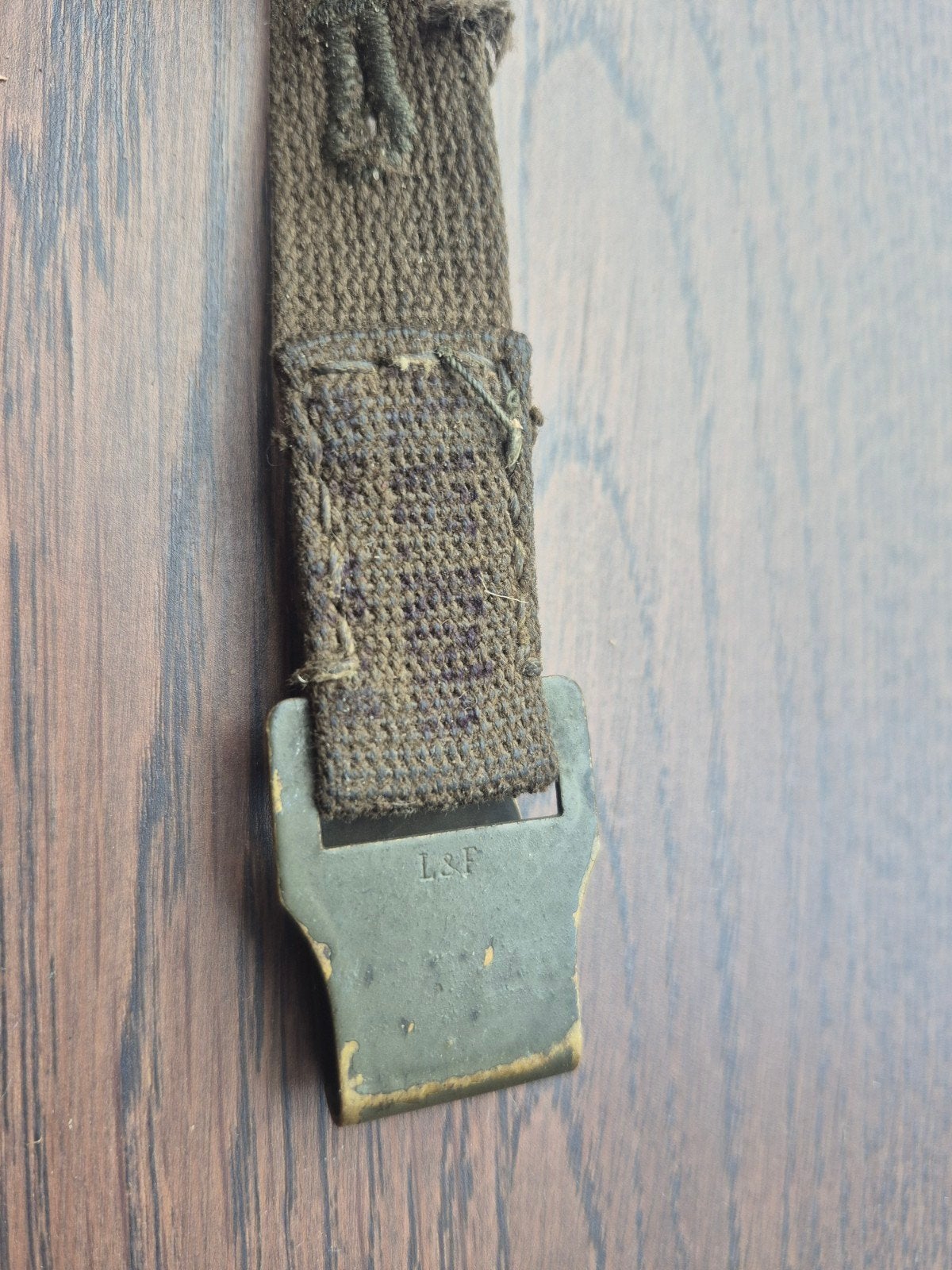 duits gasmaskerriempje vooroorlogs, Verzamelen, Ophalen of Verzenden