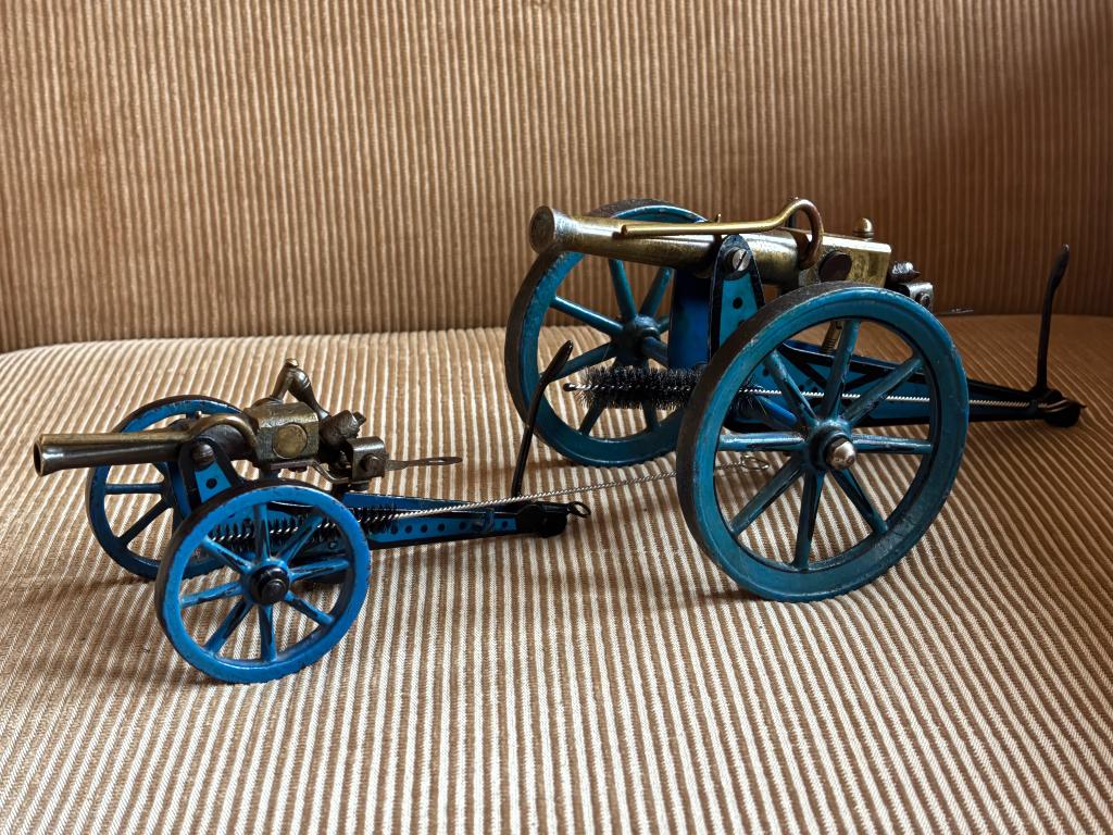 Te koop gevr. deze oeroude Märklin kanonnen in gietijzer., Ophalen of Verzenden
