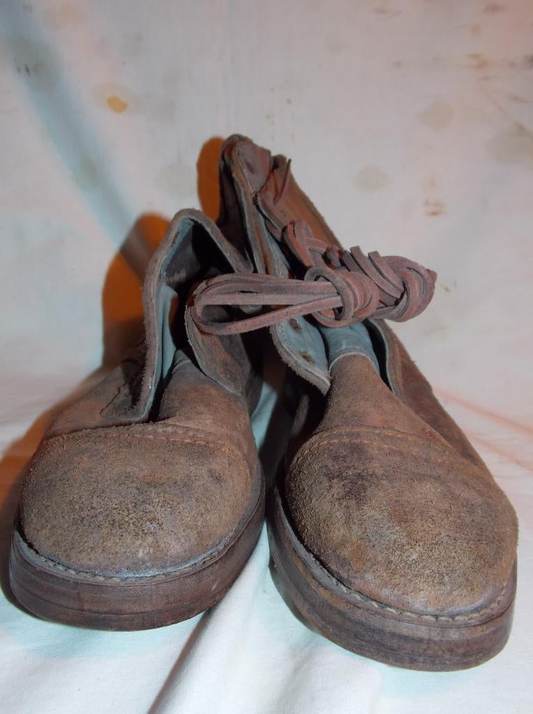 ABL Belgische korte bruine boots, Ophalen of Verzenden, Landmacht, Kleding of Schoenen