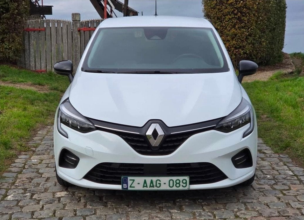 2x renault clio,airco,navi,app connect, Stof, Euro 6, Wit, BTW verrekenbaar