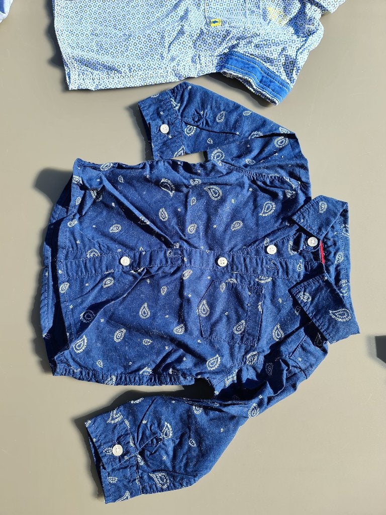 donder blauw hemd, CA, 80, Kinderen en Baby's, Ophalen, Zo goed als nieuw