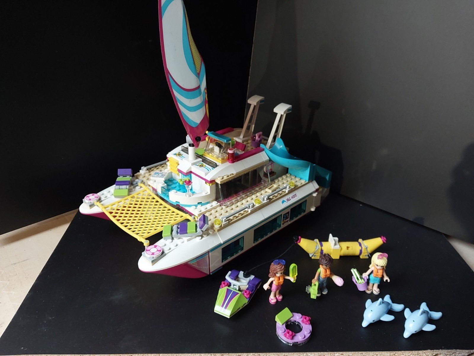 Lego Friends Sunshine Catamaran., Ophalen, Compleet, Lego, Friends