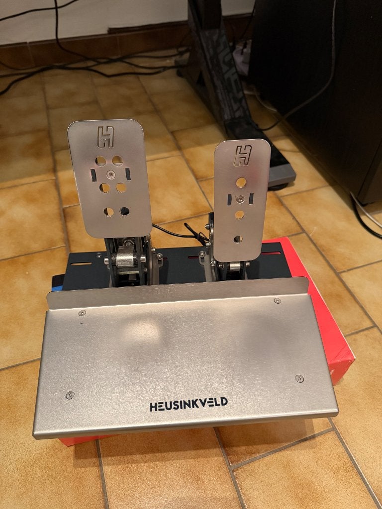 Heusinkveld Sprint 2 pédales + Baseplate – Load Cell, Enlèvement ou Envoi, Comme neuf, Simucube,Ascher,Heusinkveld,Thrustmaster,Trak Racer, Buttkicker